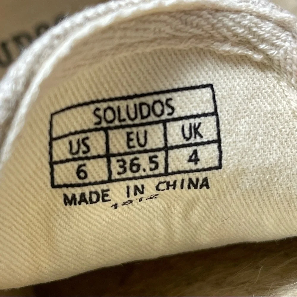 Soludos Espadrille Flat with embroiled cat